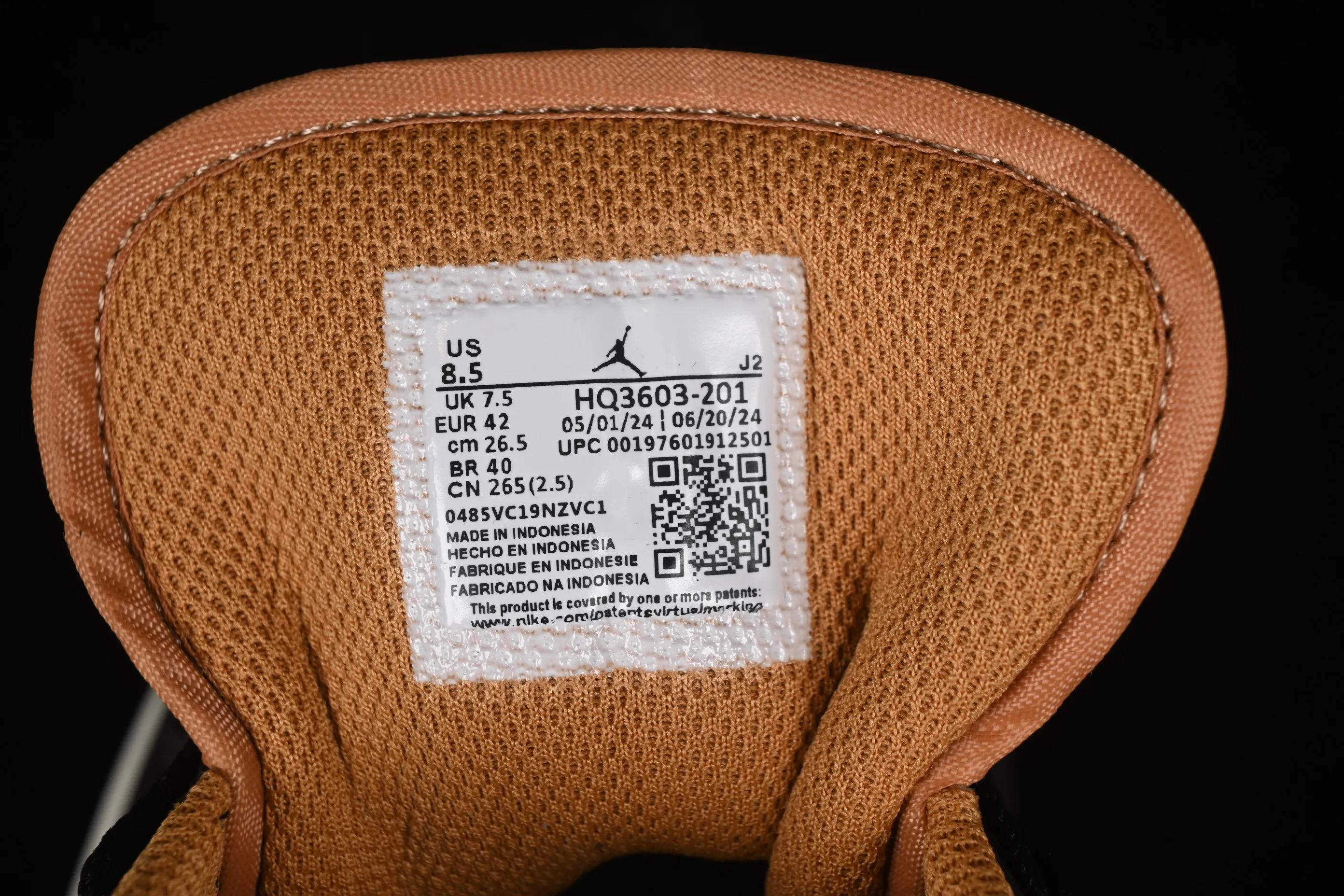 All categories Air Jordan Jordan series basketball shoes Air Jordan 1 Low Air Jordan 1 Low "Flax/Baroque Brown" AJ1 Joe 1 Tan low-top cultural basketball shoes HQ3603-201